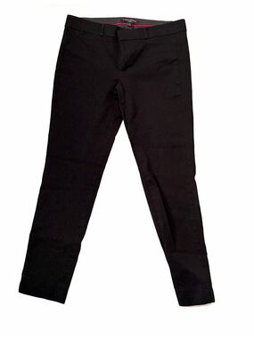 Banana Republic Black Slim Fit Dress Pants